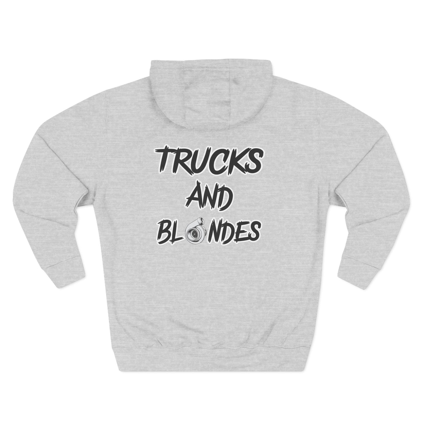 Trucks and Blondes Hoodie