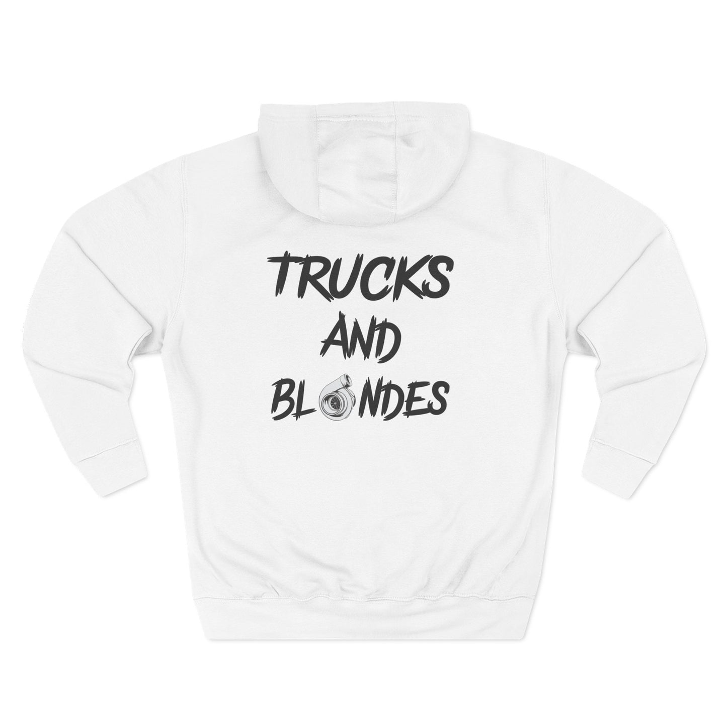 Trucks and Blondes Hoodie