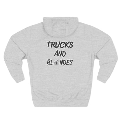 Trucks and Blondes Hoodie M/W