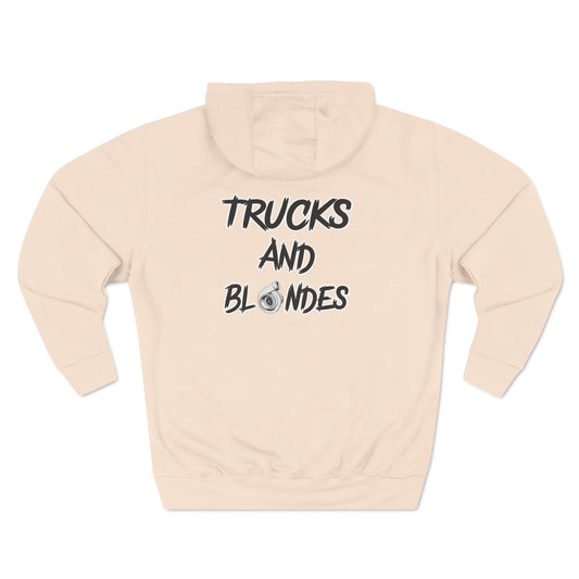 Trucks and Blondes Hoodie M/W